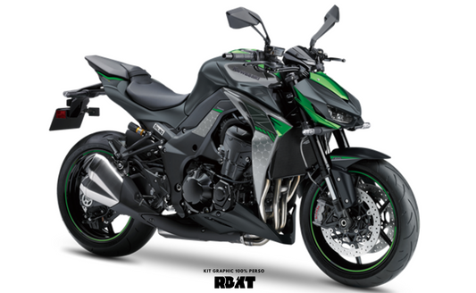 Kit déco KAWASAKI NAKED | 100% personnalisable