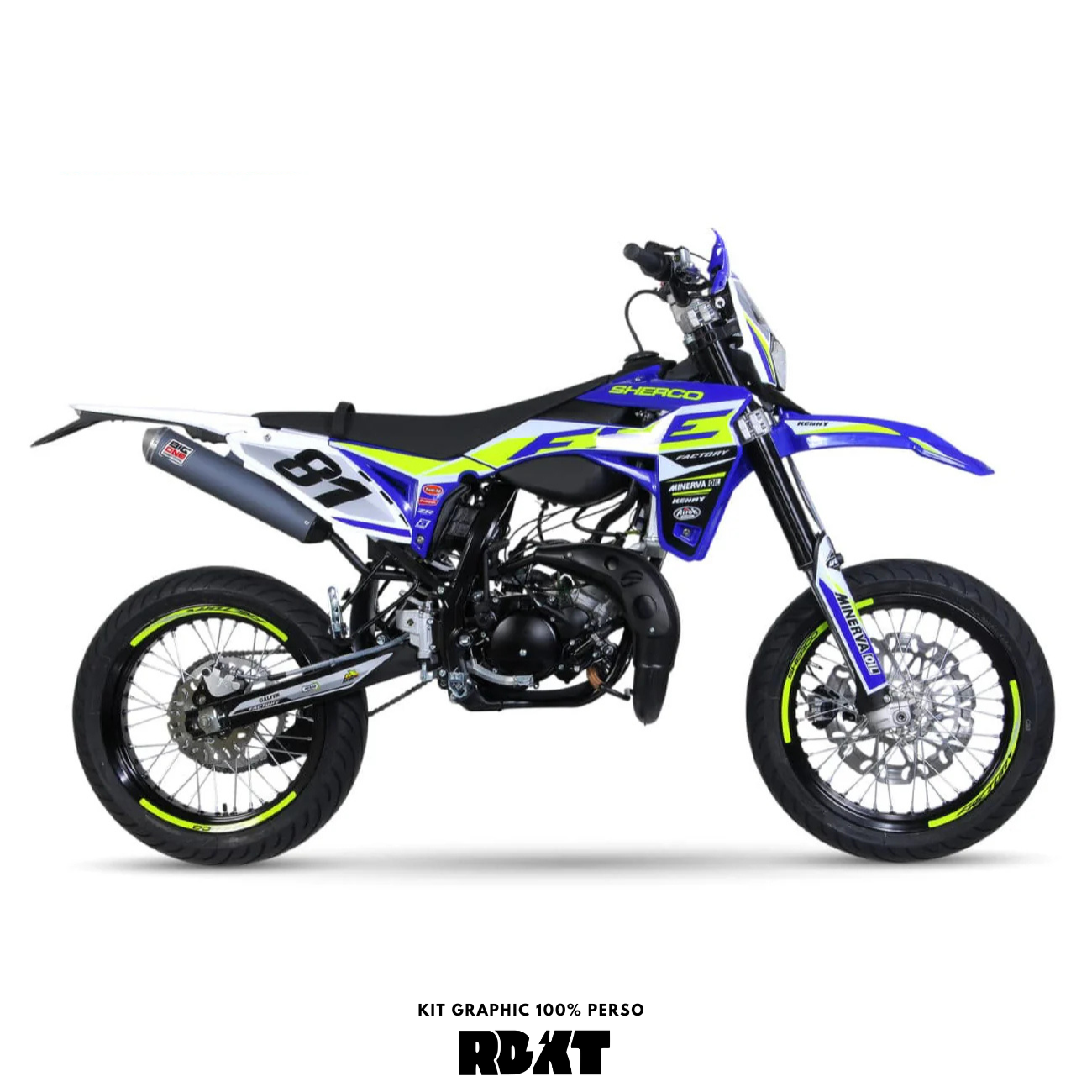 Kit déco Sherco 50cc | 100% personnalisable